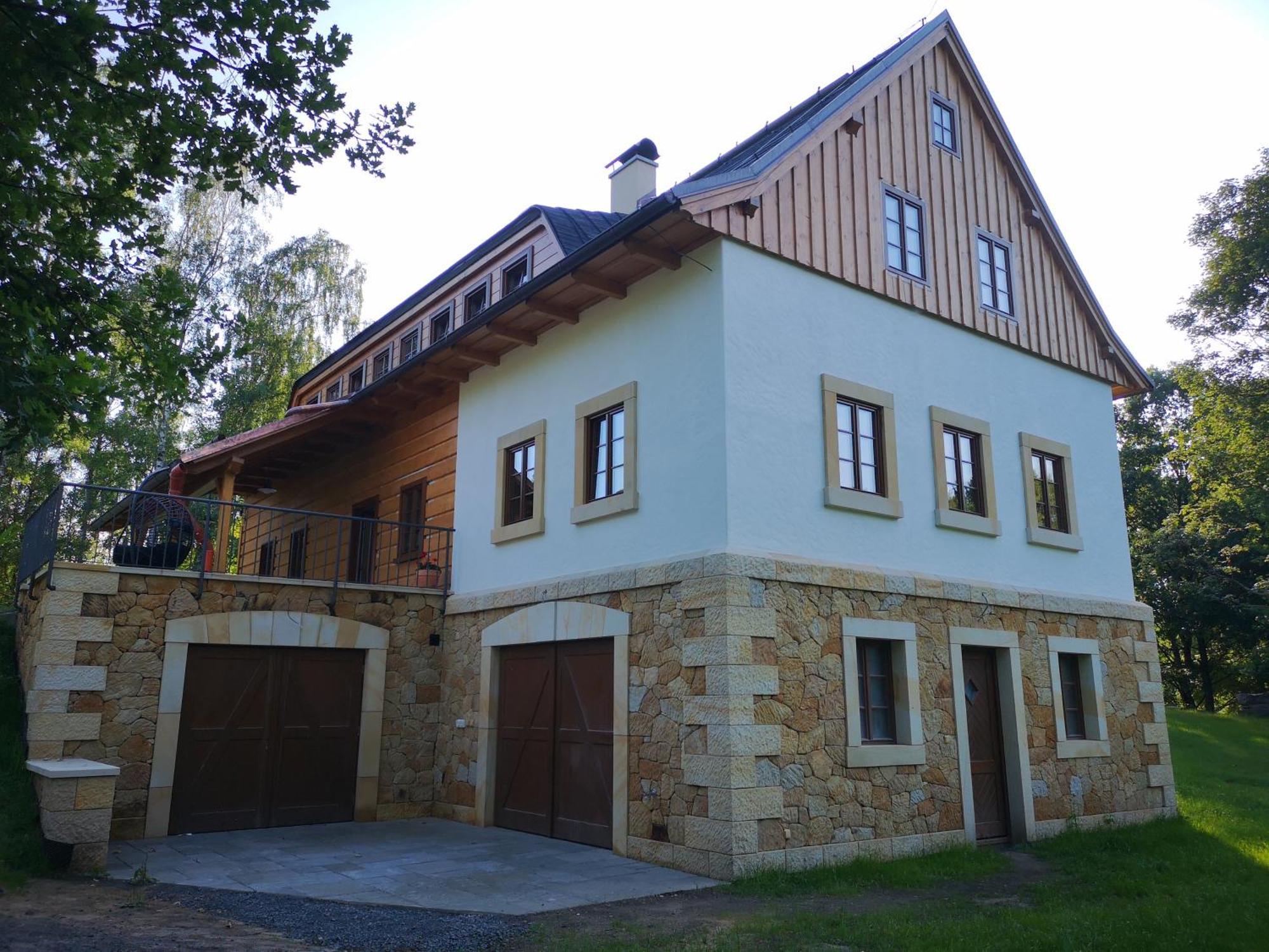 Na Jeleni Stezce Villa Chribska Exterior photo